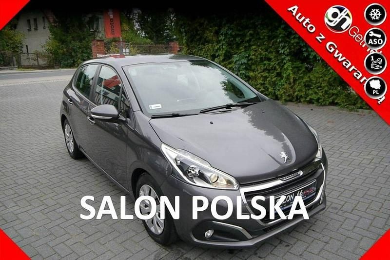 Szary Używany 2017 Peugeot 208 Hatchback | 25 800 zł (Dobra cena) - Obraz 1/4