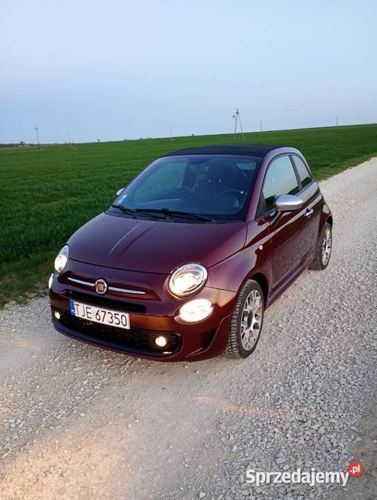 Używany 2019 Fiat 500C Kabriolet | 39 900 zł - Obraz 1/3