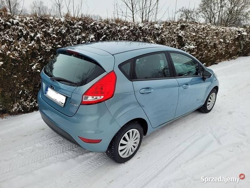Niebieski Używany 2009 Ford Fiesta Titanium Hatchback | 14 999 zł (Uczciwa cena) - Obraz 1/4
