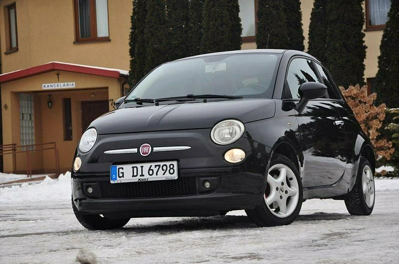 Używany Fiat 500 100 KM (73 kW) 2008 Czarny (metalik) Hatchback