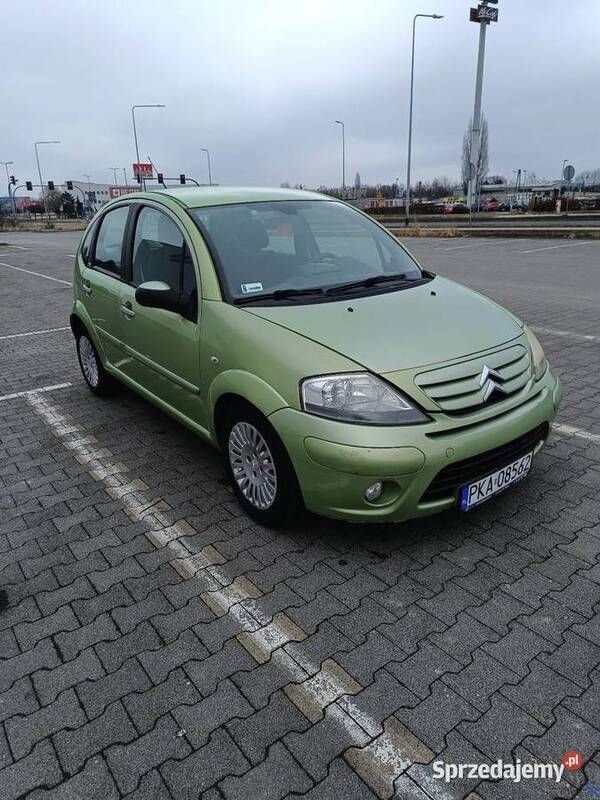 Zielony Używany 2006 Citroën C3 Exclusive Hatchback | 7000 zł (Dobra cena) - Obraz 1/4