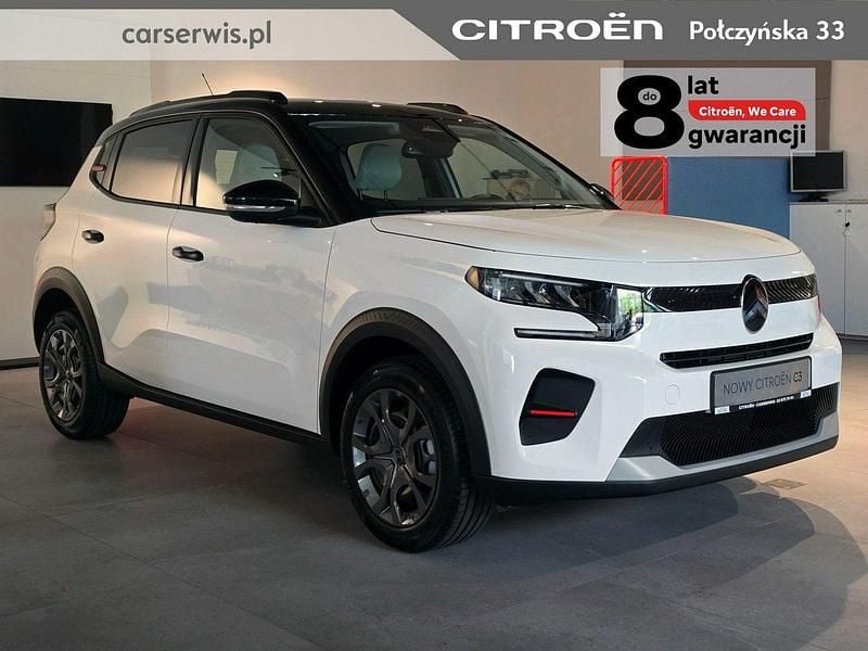 Biały Nowe 2025 Citroën C3 Hatchback | 81 400 zł (Dość drogi) - Obraz 1/4