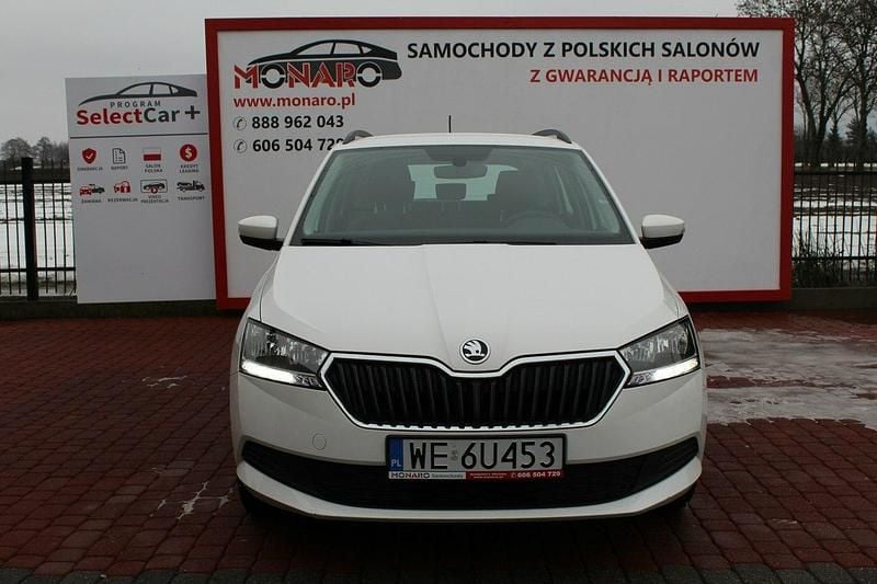 Używany Skoda Fabia Ambition 95 KM (69 kW) 2022 Biały Hatchback