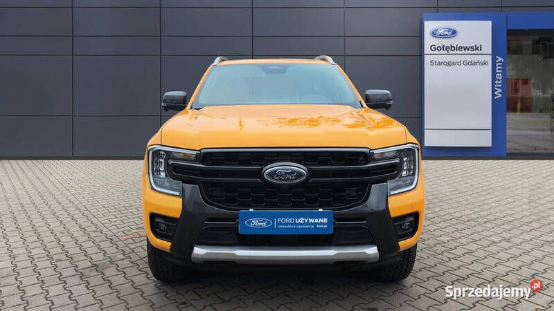 Używany Ford Ranger Wildtrack 240 KM (176 kW) 2024 Żółty Pickup