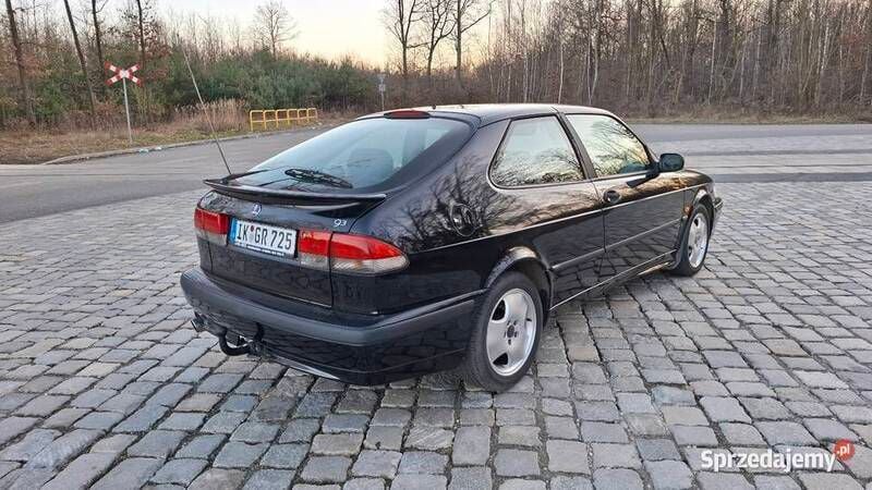 Używany Saab 9-3 1999 Czarny Coupe