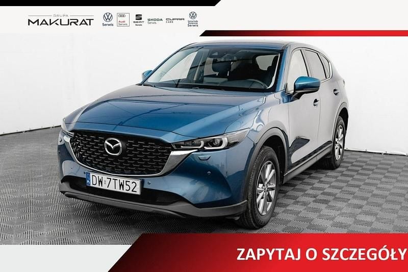 Niebieski Używany 2022 Mazda CX-5 SUV | 109 840 zł (Uczciwa cena) - Obraz 1/4