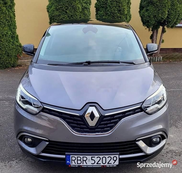 Szary Używany 2017 Renault Scénic Minivan | 49 900 zł - Obraz 1/4