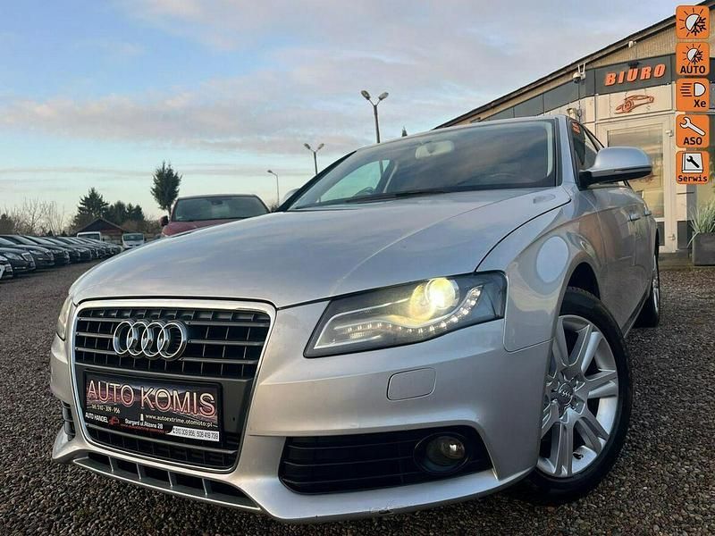 Srebrny (metalik) Używany 2008 Audi A4 Ambiente Sedan/Limuzyna | 24 900 zł (Uczciwa cena) - Obraz 1/4