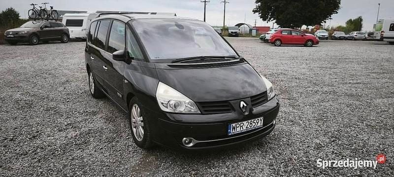 Czarny Używany 2007 Renault Grand Espace Initiale Paris Minivan | 15 500 zł (Drogi) - Obraz 1/4