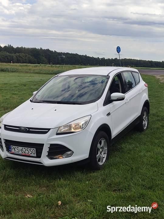 Biały Używany 2014 Ford Kuga SUV | 32 500 zł (Dobra cena) - Obraz 1/4