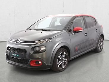 Szary Używany 2017 Citroën C3 PureTech Hatchback | 32 900 zł (Uczciwa cena) - Obraz 1/4
