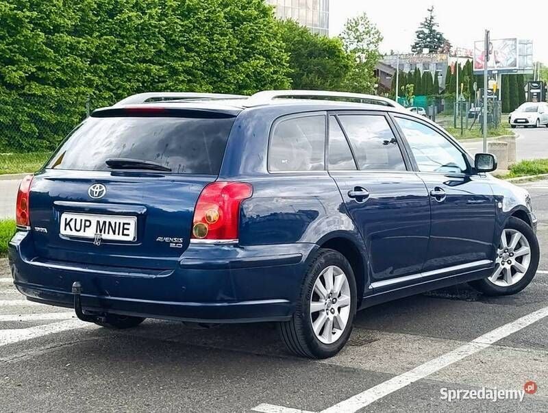 Niebieski Używany 2005 Toyota Avensis Kombi | 6490 zł (Dobra cena) - Obraz 1/4
