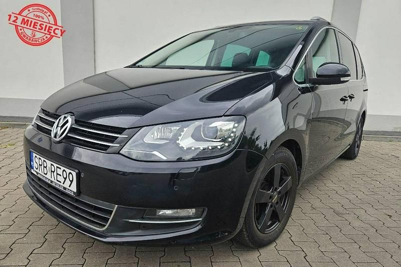 Używany VW Sharan 170 KM (125 kW) 2011 Czarny Minivan