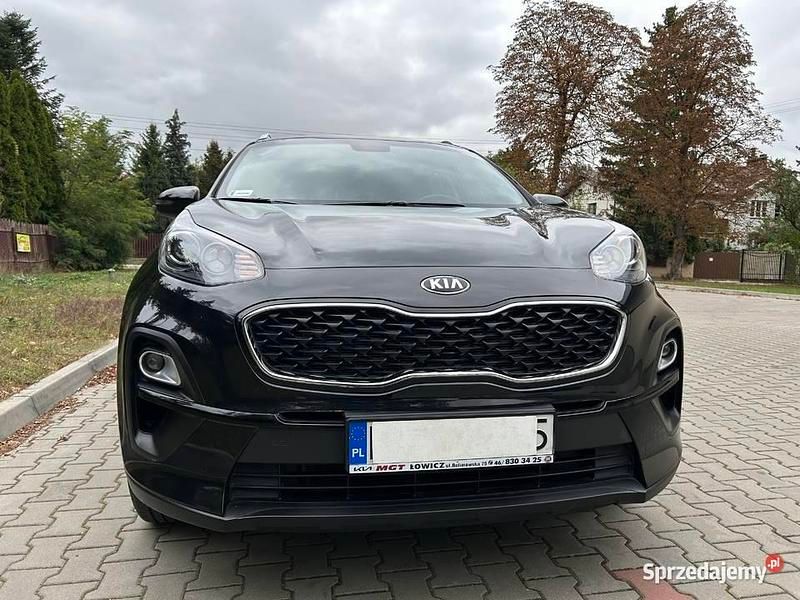 Czarny Używany 2021 Kia Sportage 4 SUV | 78 900 zł (Uczciwa cena) - Obraz 1/4