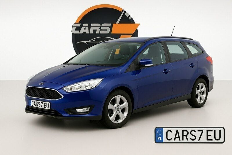 Niebieski Używany 2017 Ford Focus Kombi | 37 900 zł (Dobra cena) - Obraz 1/4