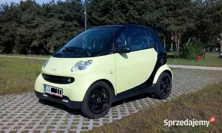 Używany Smart ForTwo Cabrio 2003 Zielony Kabriolet