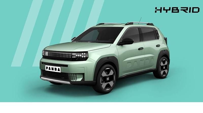 Lakier metalizowany lazurowy acqua Nowe 2025 Fiat Grande Panda La Prima Hatchback | 91 999 zł (Uczciwa cena) - Obraz 1/4