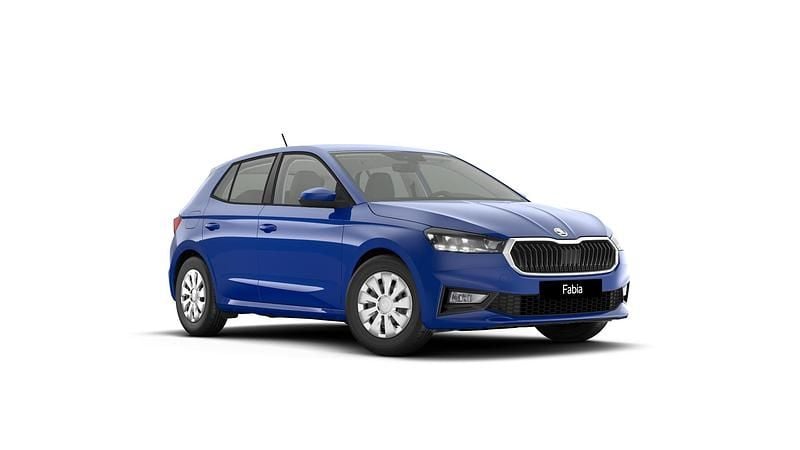 Błękit energy niemetalizowany Nowe 2026 Skoda Fabia Essence Hatchback | 74 050 zł (Dobra cena) - Obraz 1/4