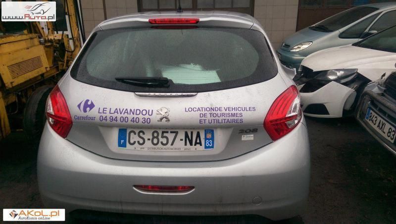 Używany Peugeot 208 130 KM (95 kW) 2013 Srebrny (metalik) Hatchback