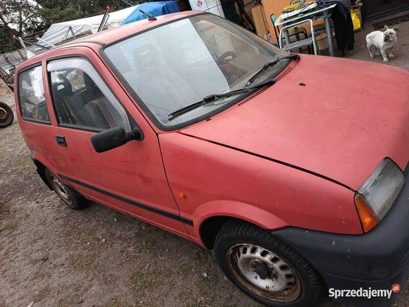 Czerwony Używany 1996 Fiat Cinquecento Hatchback | 1500 zł - Obraz 1/3
