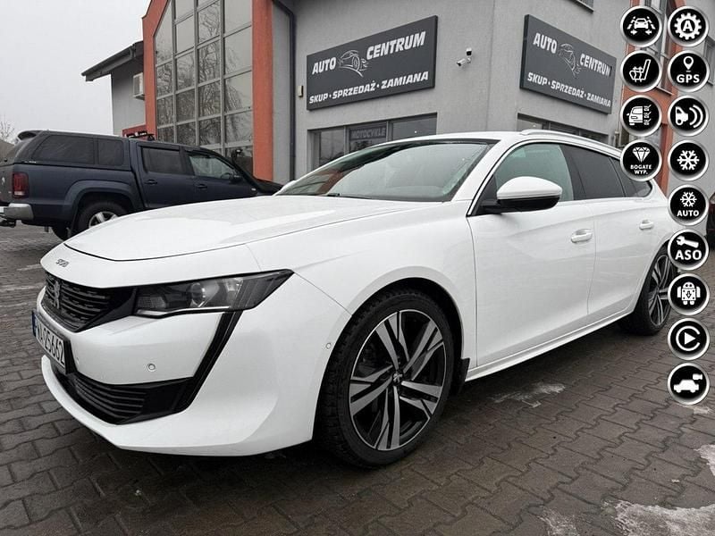 Biały Używany 2020 Peugeot 508 Kombi | 64 800 zł (Uczciwa cena) - Obraz 1/4