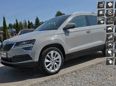 Szary (metalik, perła) Używany 2018 Skoda Karoq SUV | 72 800 zł (Uczciwa cena) - Obraz 1/4