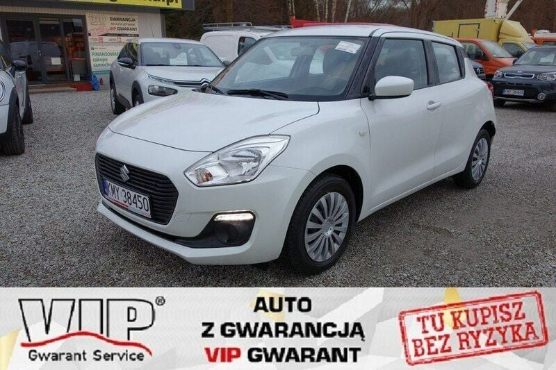 Biały Używany 2018 Suzuki Swift Hatchback | 49 800 zł (Uczciwa cena) - Obraz 1/4