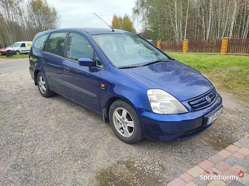 Niebieski Używany 2001 Honda Stream Minivan | 4500 zł - Obraz 1/4