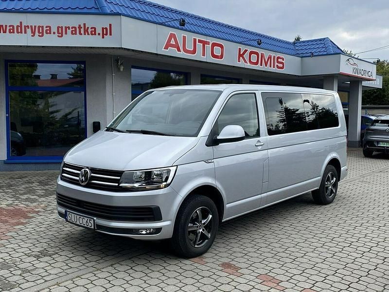 Srebrny Używany 2017 VW Caravelle Minivan | 129 900 zł - Obraz 1/4