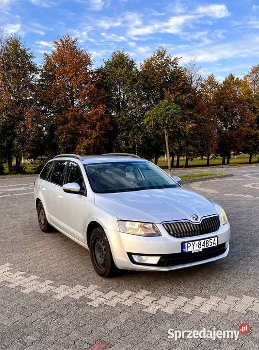 Srebrny Używany 2013 Skoda Octavia Kombi | 24 500 zł (Dość drogi) - Obraz 1/4