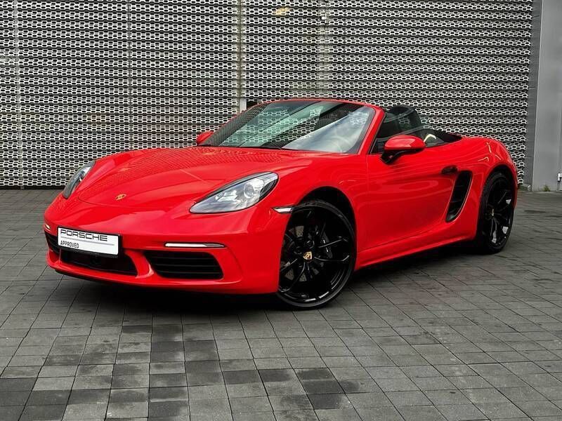 Guards red Używany 2023 Porsche 718 Boxster Edition | 329 000 zł - Obraz 1/4