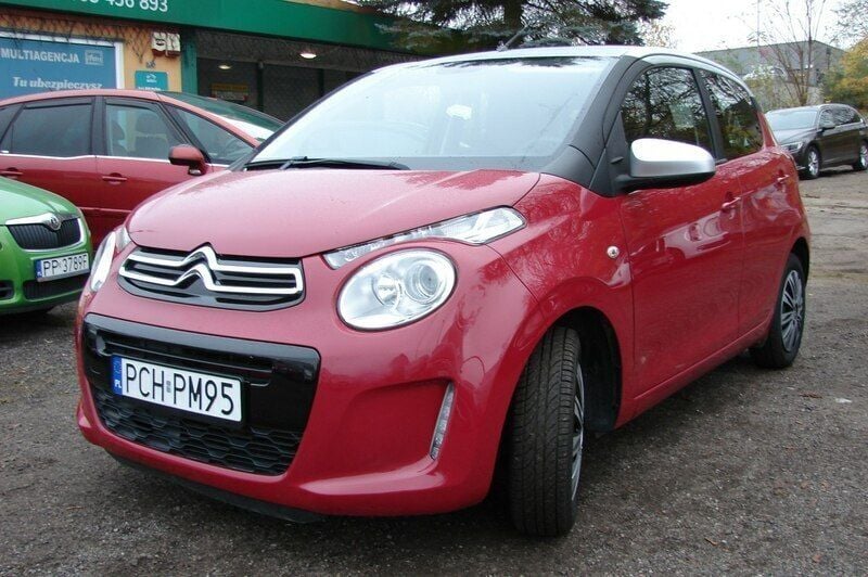 Wiśniowy Używany 2017 Citroën C1 Hatchback | 23 900 zł (Super Cena) - Obraz 1/4