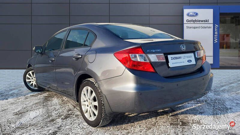 Szary Używany 2015 Honda Civic Comfort Sedan/Limuzyna | 46 900 zł (Uczciwa cena) - Obraz 1/4