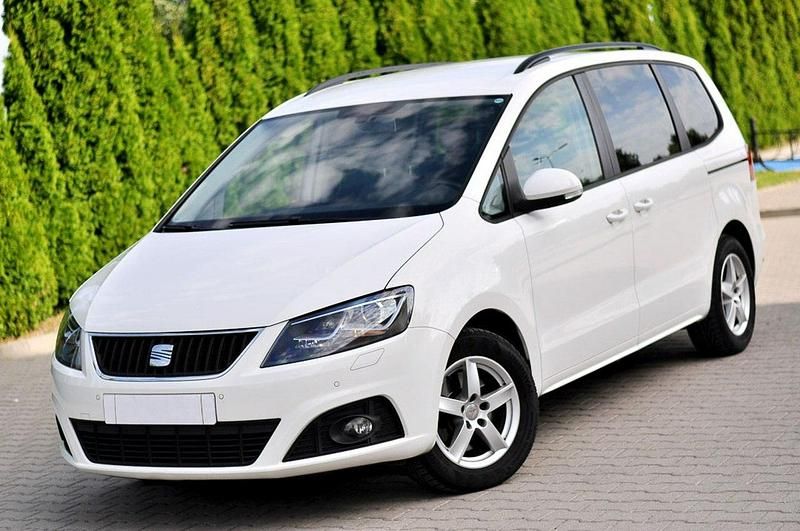 Biały (metalik) Używany 2012 Seat Alhambra Minivan | 32 900 zł - Obraz 1/4