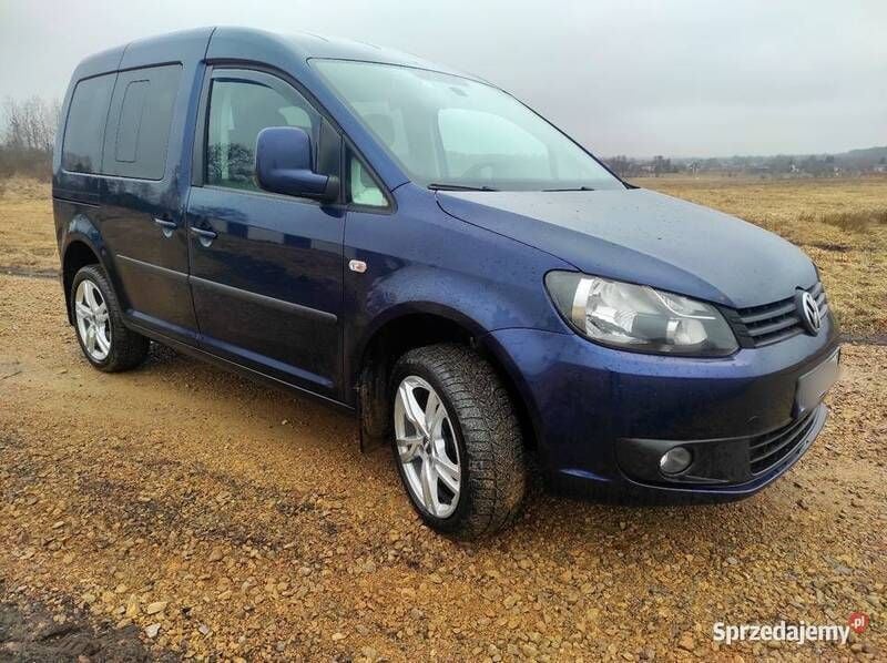 Granatowy Używany 2011 VW Caddy Minivan | 38 300 zł (Uczciwa cena) - Obraz 1/4