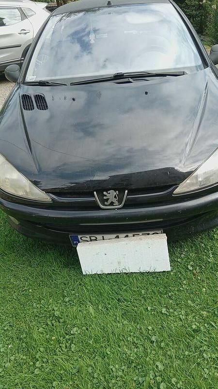 Czarny Używany 2001 Peugeot 206 Hatchback | 2200 zł (Super Cena) - Obraz 1/4