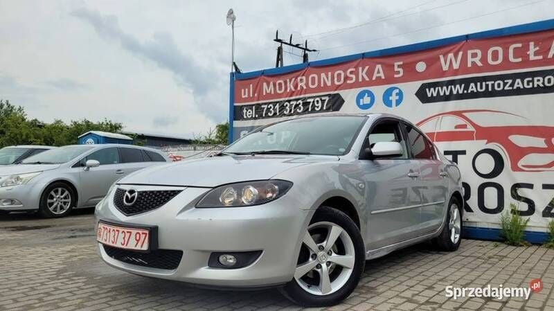 Srebrny Używany 2005 Mazda 3 | 3290 zł (Dobra cena) - Obraz 1/4