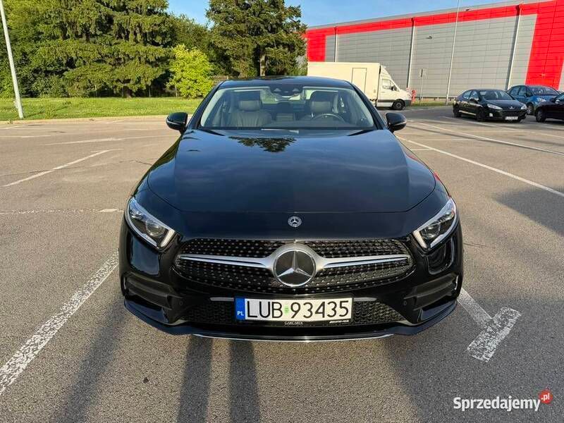 Czarny Używany 2018 Mercedes CLS350 Coupe | 150 000 zł - Obraz 1/4