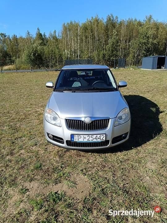 Srebrny Używany 2009 Skoda Fabia Hatchback | 8900 zł (Dobra cena) - Obraz 1/4