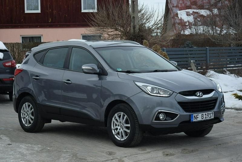 Szary Używany 2014 Hyundai ix35 SUV | 37 900 zł (Uczciwa cena) - Obraz 1/4