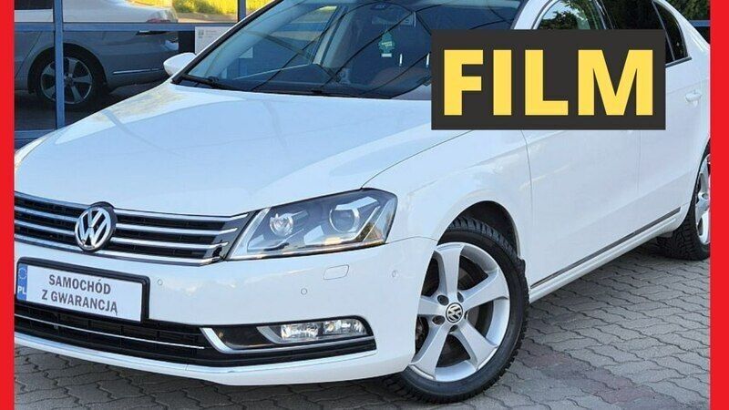 Biały Używany 2011 VW Passat Highline Sedan/Limuzyna | 35 999 zł (Super Cena) - Obraz 1/4