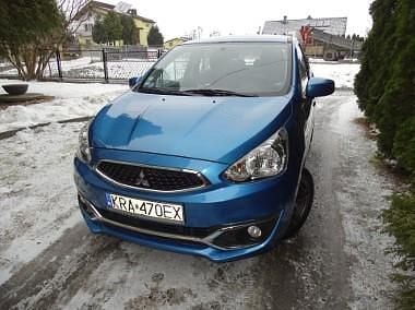 Niebieski Używany 2019 Mitsubishi Space Star Hatchback | 29 900 zł (Uczciwa cena) - Obraz 1/4