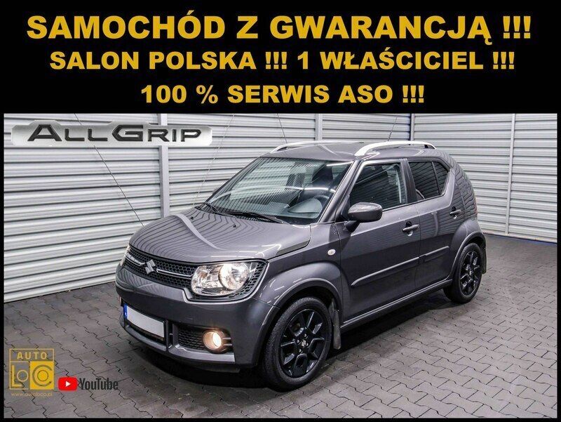 Szary (metalik) Używany 2018 Suzuki Ignis Hatchback | 49 777 zł (Uczciwa cena) - Obraz 1/4