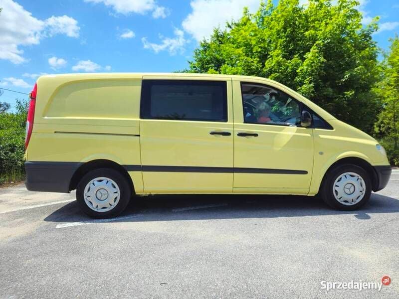 Używany Mercedes Vito 2010 Żółty Van