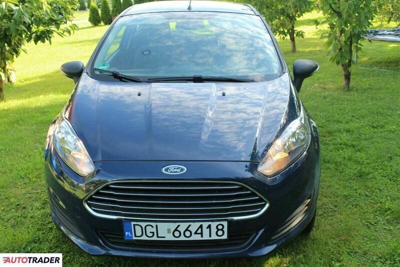 Niebieski Używany 2015 Ford Fiesta Hatchback | 19 900 zł (Uczciwa cena) - Obraz 1/4