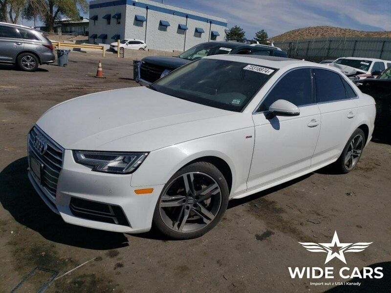 Biały (metalik) Używany 2018 Audi A4 S-Line Sedan/Limuzyna | 51 800 zł - Obraz 1/4