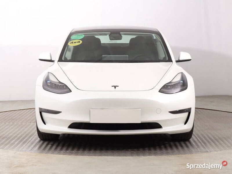 Biały Używany 2021 Tesla Model 3 Long Range AWD Sedan/Limuzyna | 119 999 zł - Obraz 1/4