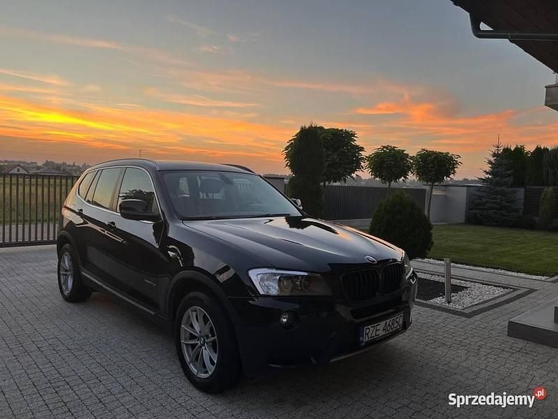 Czarny Używany 2012 BMW X3 SUV | 56 900 zł (Dość drogi) - Obraz 1/4