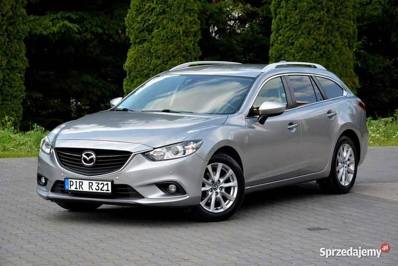 Szary (metalik) Używany 2014 Mazda 6 Kombi | 46 900 zł (Super Cena) - Obraz 1/4