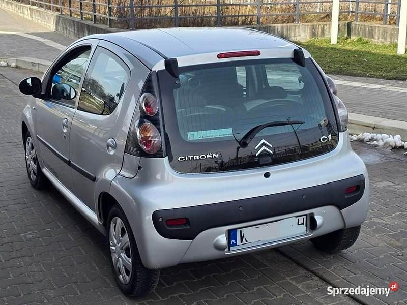 Używany Citroën C1 2011 Srebrny Hatchback